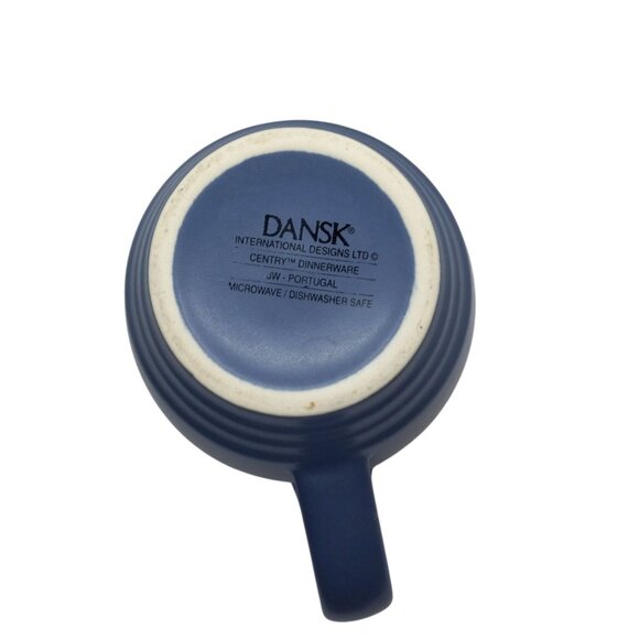 Dansk Centry Midnight Blue Mug Cup Ceramic Microwave Dishwasher Safe - Picture 4 of 4